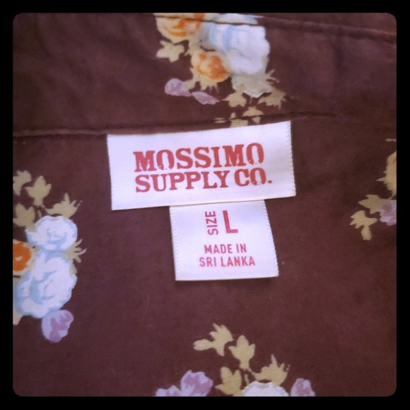 Mossimo Floral Western Shirt - Picture 5 of 5